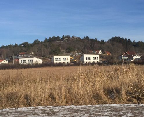 Nybyggnation parhus i Billdal
